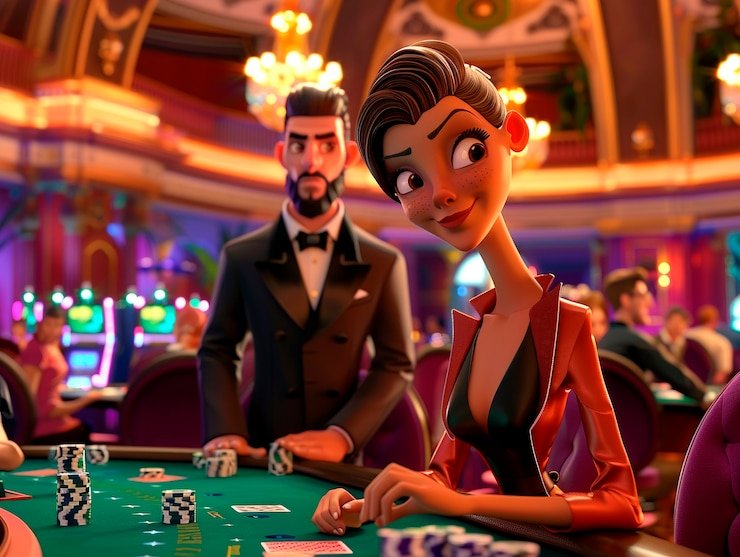 Red Tiger live casino table interface on regalbet login mobile app